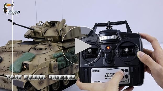 Amazon.com: TOUCAN RC HOBBY Tongde 1/16 RC Tank M2A2 Bradley